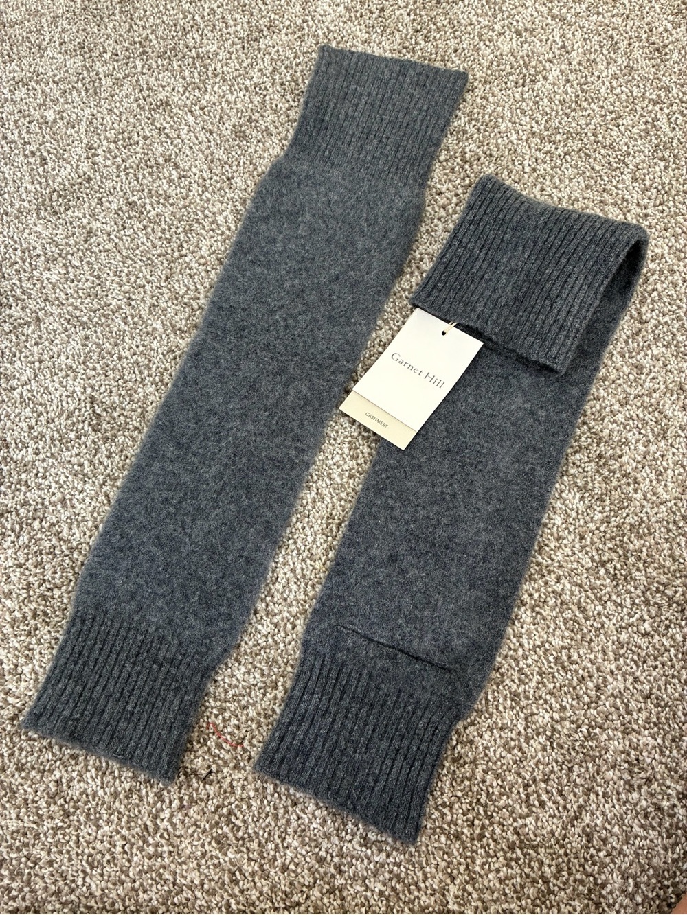 Garnet Hill Cashmere Thigh High leg warmers